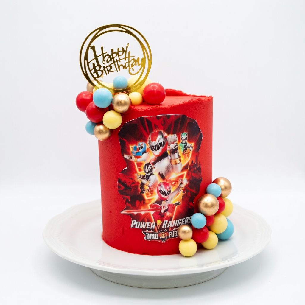 Superhero Action Cake