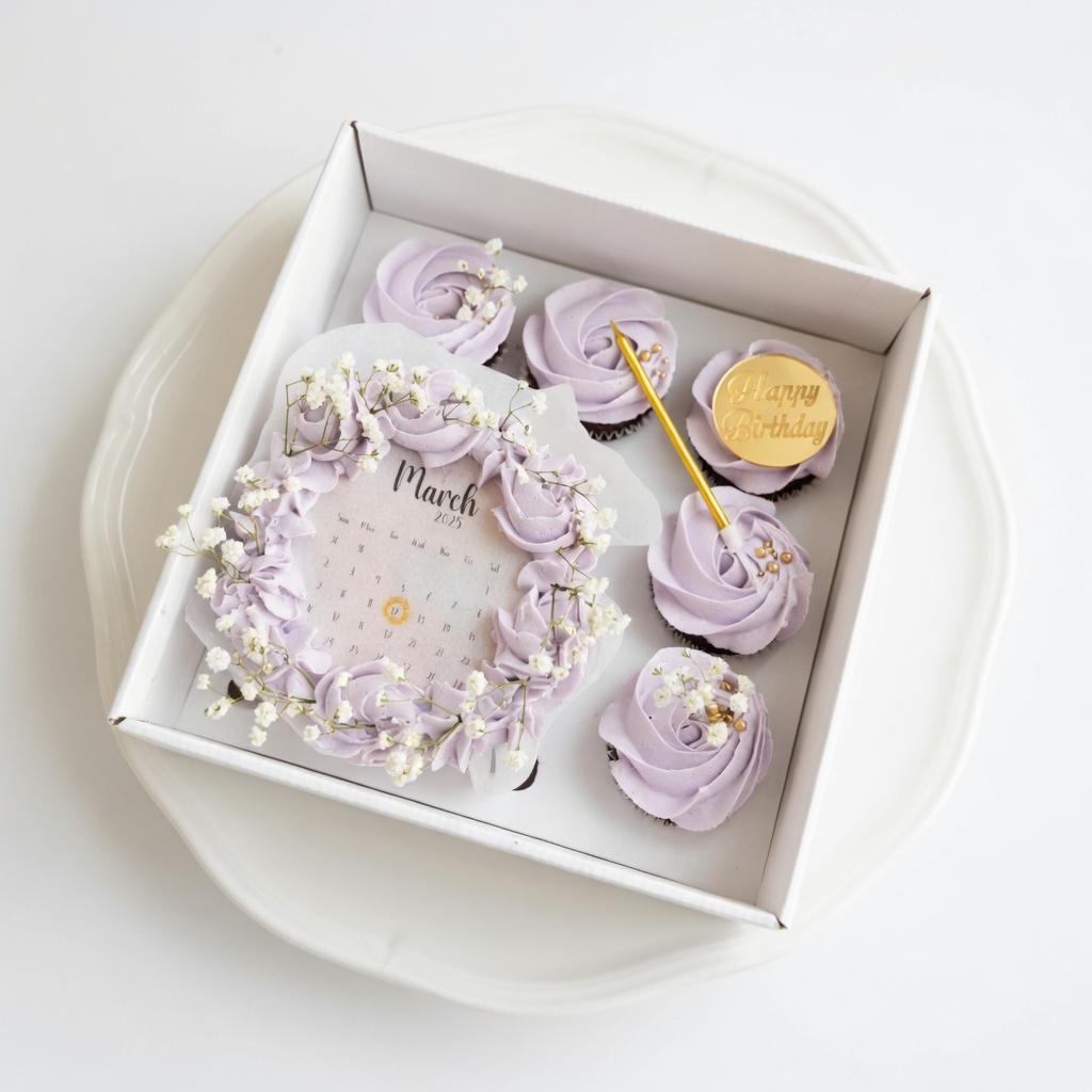 Lavender Birthday Box