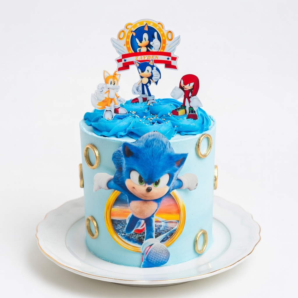 Sonic Adventure Cake