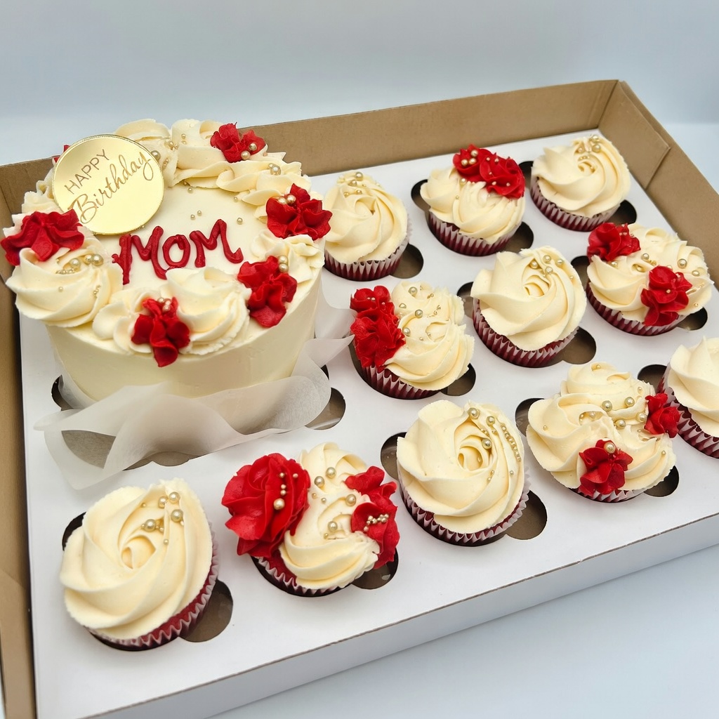 Mom's Red Rose Box
